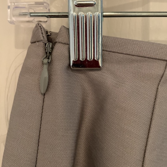 INC NEW pure silk silver evening pants 6 women - Picture 6 of 8